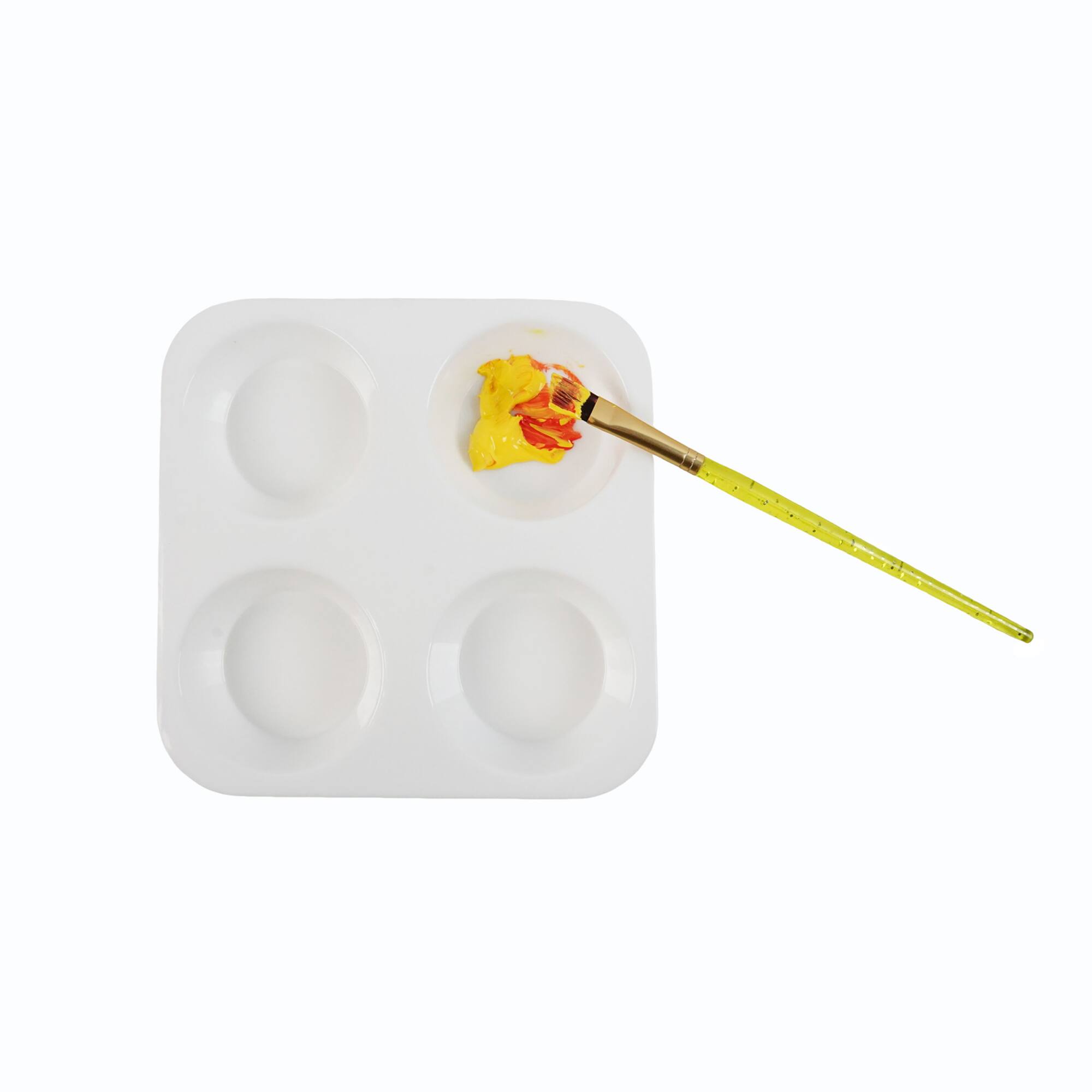 Deep 4-Well Plastic Palette by Artist's Loft®